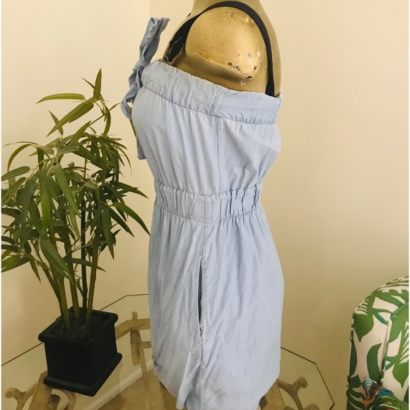 J. CREW Unique Y2K Denim BUBBLE DRESS Size XS - Picture 6 of 15